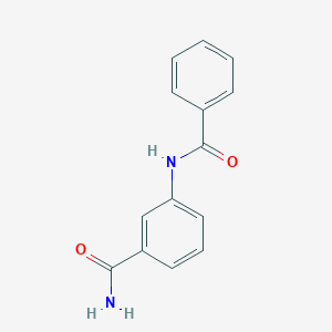 molecular formula C14H12N2O2 B325821 3-Benzamidobenzamide 