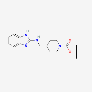 tert-butyl 4-[(1H-benzimidazol-2-ylamino)methyl]piperidine-1-carboxylate
