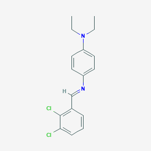 N~1~-(2,3-dichlorobenzylidene)-N~4~,N~4~-diethyl-1,4-benzenediamine