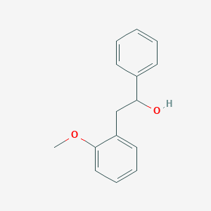 molecular formula C15H16O2 B3258340 2-(2-Methoxyphenyl)-1-phenylethanol CAS No. 30314-63-7