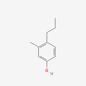 molecular formula C10H14O B3258374 3-Methyl-4-propylphenol CAS No. 30388-40-0