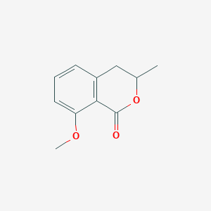 molecular formula C11H12O3 B3258401 8-Methoxy-3-methylisochroman-1-one CAS No. 30407-92-2