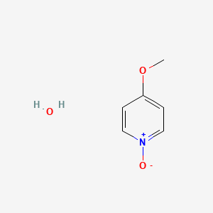 molecular formula C6H9NO3 B3258450 4-Methoxypyridine N-oxide hydrate CAS No. 304671-95-2