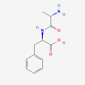 molecular formula C12H16N2O3 B3258547 H-Ala-D-phe-OH CAS No. 3061-93-6
