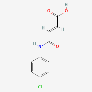 4-(4-Chloroanilino)-4-oxobut-2-enoic acid