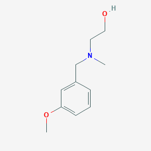 molecular formula C11H17NO2 B3258615 2-[(3-Methoxy-benzyl)-methyl-amino]-ethanol CAS No. 30716-02-0
