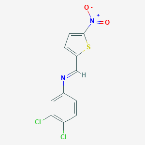 3,4-dichloro-N-[(5-nitro-2-thienyl)methylene]aniline