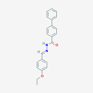 N'-(4-ethoxybenzylidene)-4-biphenylcarbohydrazide