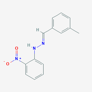 3-Methylbenzaldehyde {2-nitrophenyl}hydrazone