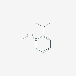 molecular formula C9H11IZn B3258792 2-Iso-propylphenylzinc iodide CAS No. 308796-17-0