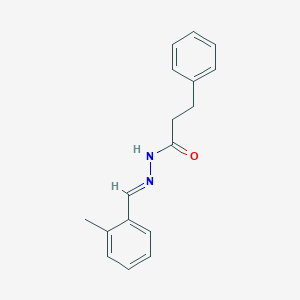 N'-(2-methylbenzylidene)-3-phenylpropanohydrazide