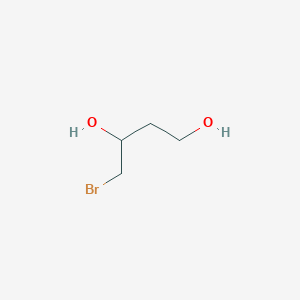 molecular formula C4H9BrO2 B3258913 4-Bromobutane-1,3-diol CAS No. 31100-40-0