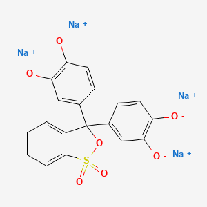 molecular formula C19H10Na4O7S B3258982 Pyrocatechol Violet sodium salt CAS No. 312619-38-8