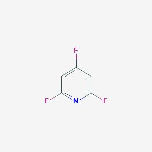 molecular formula C5H2F3N B032590 2,4,6-三氟吡啶 CAS No. 3512-17-2