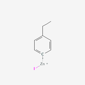 molecular formula C8H9IZn B3259004 4-Ethylphenylzinc iodide CAS No. 312693-04-2