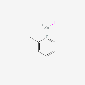 molecular formula C7H7IZn B3259006 2-Methylphenylzinc iodide CAS No. 312693-23-5