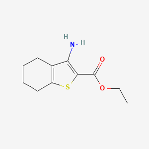 Ethyl 3-amino-4,5,6,7-tetrahydrobenzo[b]thiophene-2-carboxylate