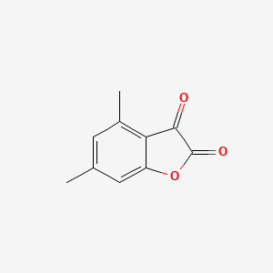molecular formula C10H8O3 B3259048 4,6-Dimethylbenzofuran-2,3-dione CAS No. 31297-31-1