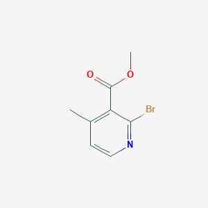 molecular formula C8H8BrNO2 B3259061 Methyl 2-bromo-4-methylnicotinate CAS No. 313070-65-4