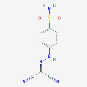 4-[2-(Dicyanomethylene)hydrazino]benzenesulfonamide