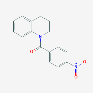 1-(3-methyl-4-nitrobenzoyl)-1,2,3,4-tetrahydroquinoline