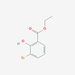 molecular formula C9H9BrO3 B3259178 Ethyl 3-bromo-2-hydroxybenzoate CAS No. 314240-86-3