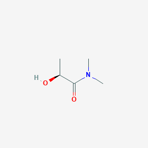 molecular formula C5H11NO2 B3259207 (2s)-2-Hydroxy-n,n-dimethylpropanamide CAS No. 31502-31-5
