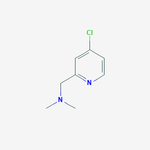 molecular formula C8H11ClN2 B3259248 [(4-Chloropyridin-2-yl)methyl]dimethylamine CAS No. 315493-84-6