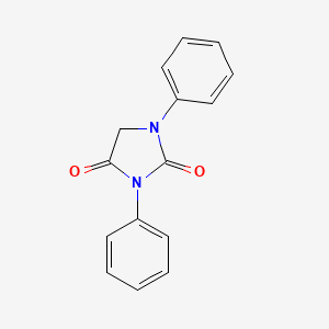 molecular formula C15H12N2O2 B3259267 1,3-二苯基咪唑烷-2,4-二酮 CAS No. 3157-03-7