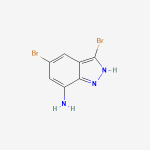 3,5-Dibromo-1H-indazol-7-amine