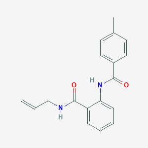 N-allyl-2-[(4-methylbenzoyl)amino]benzamide