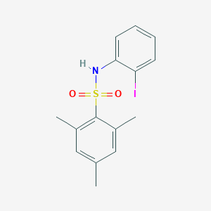 N-(2-iodophenyl)-2,4,6-trimethylbenzenesulfonamide