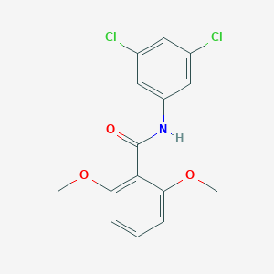 molecular formula C15H13Cl2NO3 B325940 N-(3,5-dichlorophenyl)-2,6-dimethoxybenzamide 