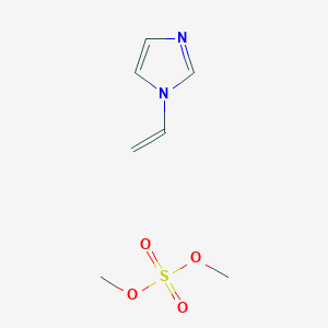 Dimethyl sulfate;1-ethenylimidazole