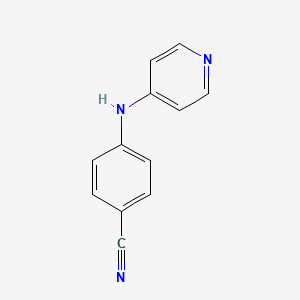 4-[(Pyridin-4-yl)amino]benzonitrile