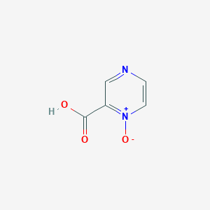 molecular formula C5H4N2O3 B3259540 2-Carboxypyrazine 1-oxide CAS No. 32046-09-6