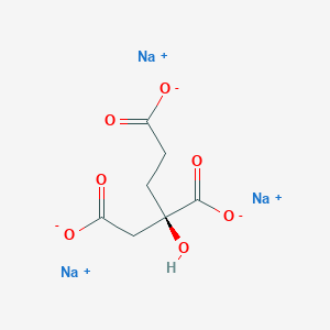 molecular formula C7H7Na3O7 B3259547 (R)-Homocitrate trisodium salt CAS No. 320573-06-6