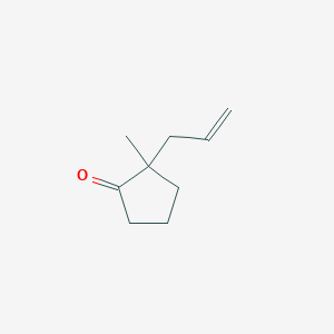 molecular formula C9H14O B3259585 2-Allyl-2-methylcyclopentanone CAS No. 32116-66-8