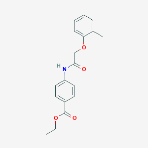 Ethyl 4-{[(2-methylphenoxy)acetyl]amino}benzoate