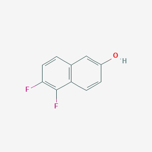 5,6-Difluoronaphthalen-2-ol