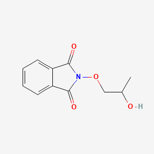 molecular formula C11H11NO4 B3259728 2-(2-Hydroxypropoxy)isoindoline-1,3-dione CAS No. 32380-70-4