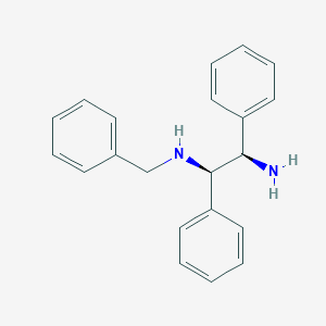 molecular formula C21H22N2 B3259745 (1R,2R)-N-Benzyl-1,2-diphenylethylenediamine CAS No. 324047-70-3