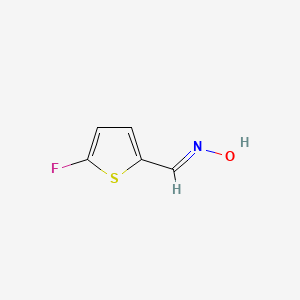 molecular formula C5H4FNOS B3259759 5-Fluorothiophene-2-carbaldehyde oxime CAS No. 32415-90-0