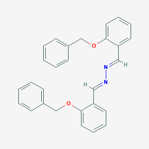 molecular formula C28H24N2O2 B325978 (1E,2E)-bis[2-(benzyloxy)benzylidene]hydrazine 