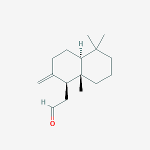 molecular formula C16H26O B3259781 Bicyclohomofarnesal CAS No. 3243-36-5