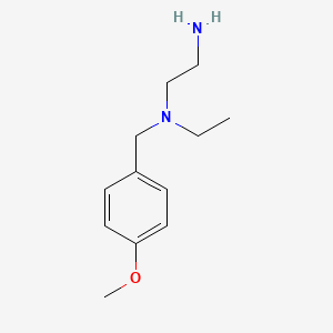 molecular formula C12H20N2O B3259840 N*1*-Ethyl-N*1*-(4-methoxy-benzyl)-ethane-1,2-diamine CAS No. 32462-78-5