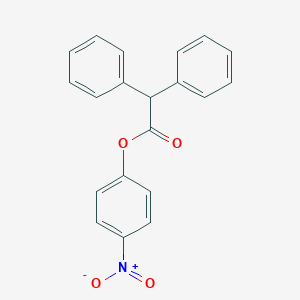 molecular formula C20H15NO4 B325987 4-Nitrophenyl diphenylacetate 