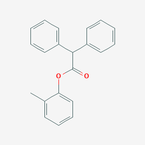molecular formula C21H18O2 B325988 2-Methylphenyl diphenylacetate 