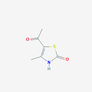 5-acetyl-4-methyl-1,3-thiazol-2(3H)-one