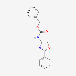 Benzyl (2-phenyloxazol-4-yl)carbamate